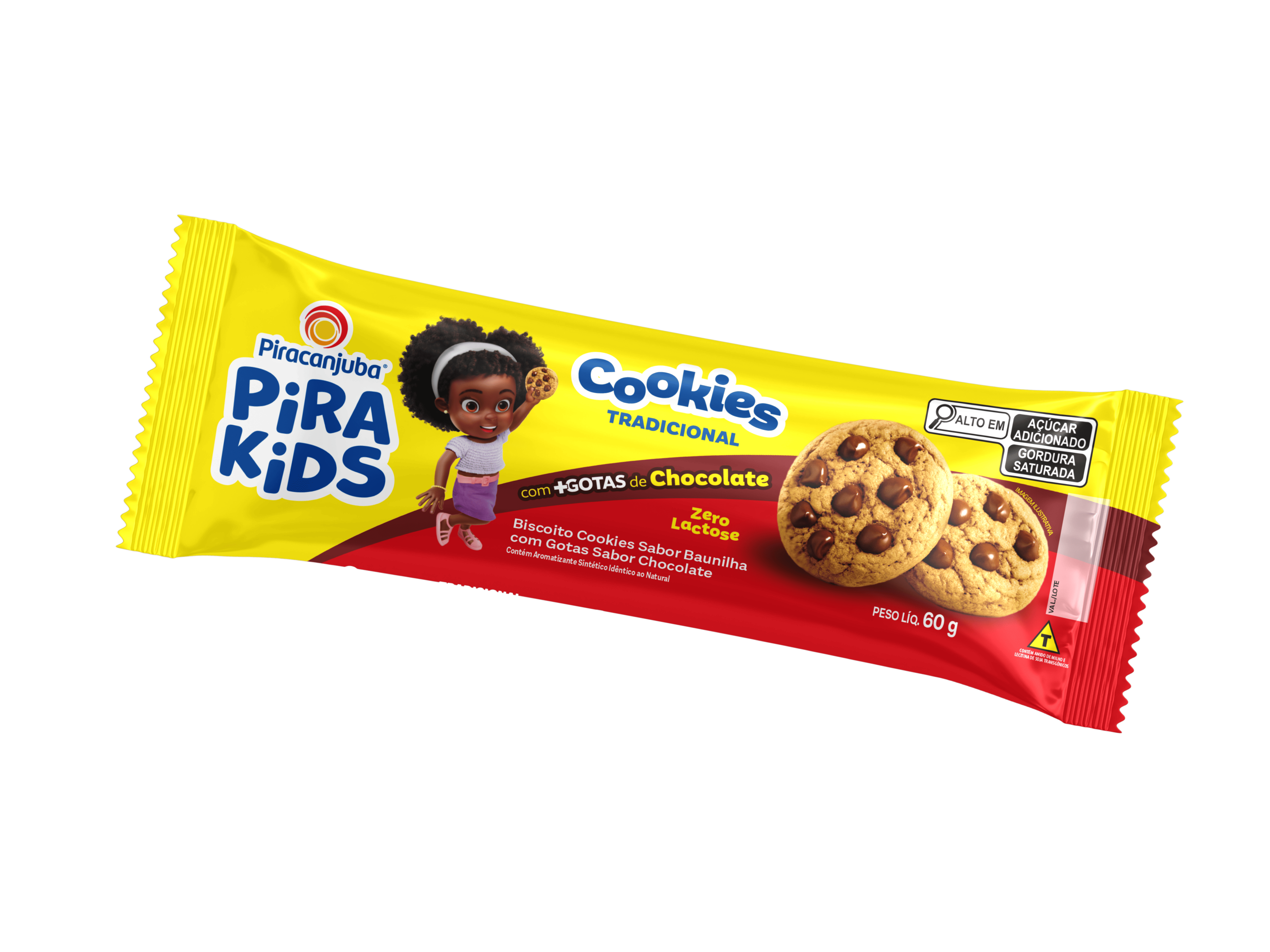 Cookies Piracanjuba Pirakids Tradicional